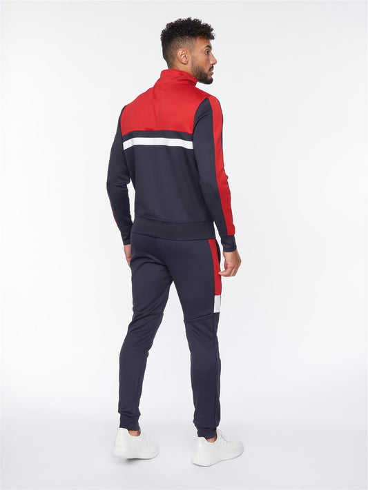 Kamari Tracksuit Navy/Red