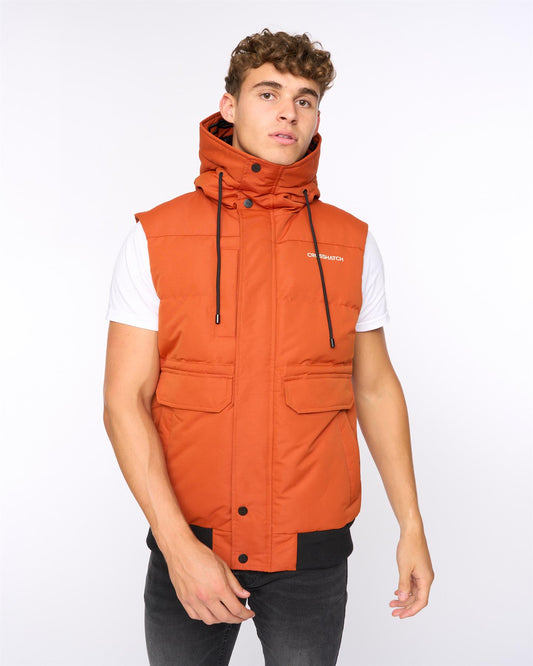 Milwaka Gilet Burnt Orange