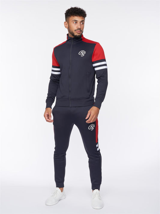 Ezra Tracksuit Navy/Red