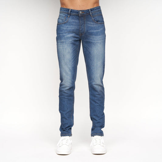 Sheldons Slim Fit Jeans Stone Wash