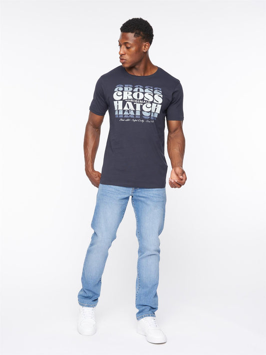 Princed Denim Jeans Light Wash