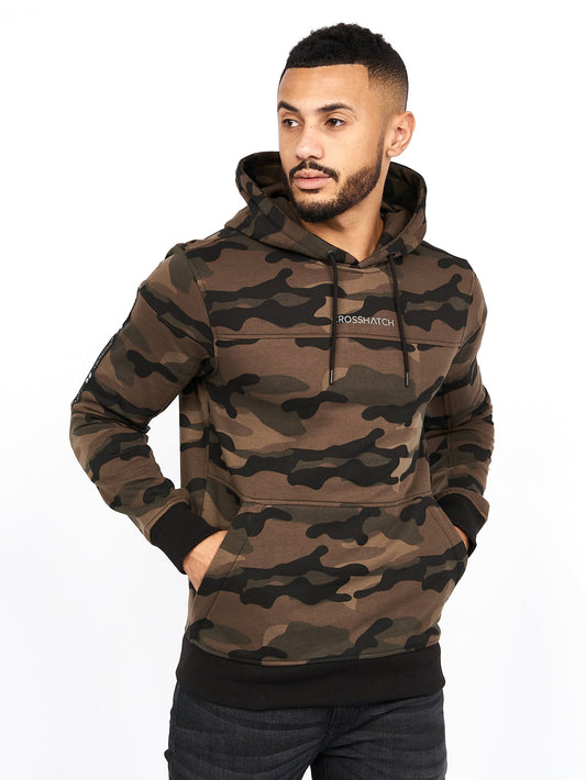 Merton Hoodie Forest Camo