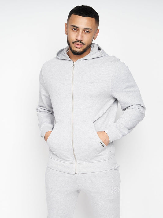 Braxson Hoodie Grey Marl