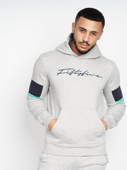 Blastout Hoodie Grey Marl