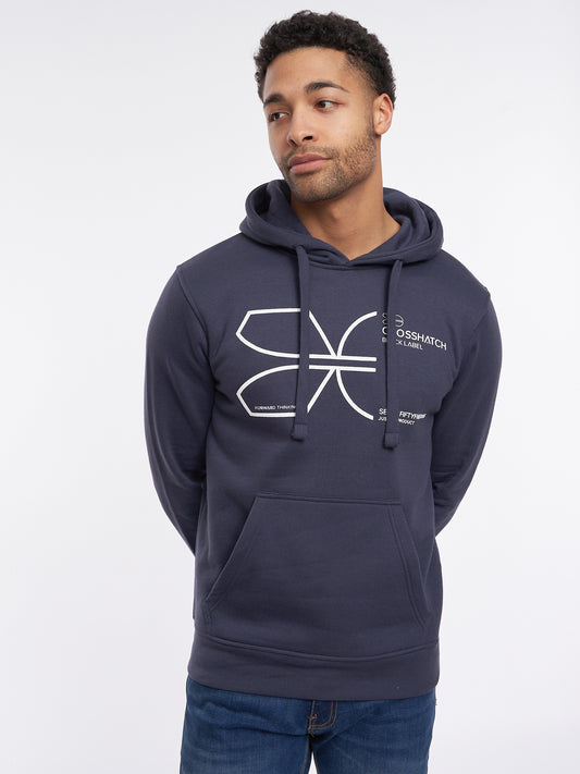 Cutups Hoodie Navy