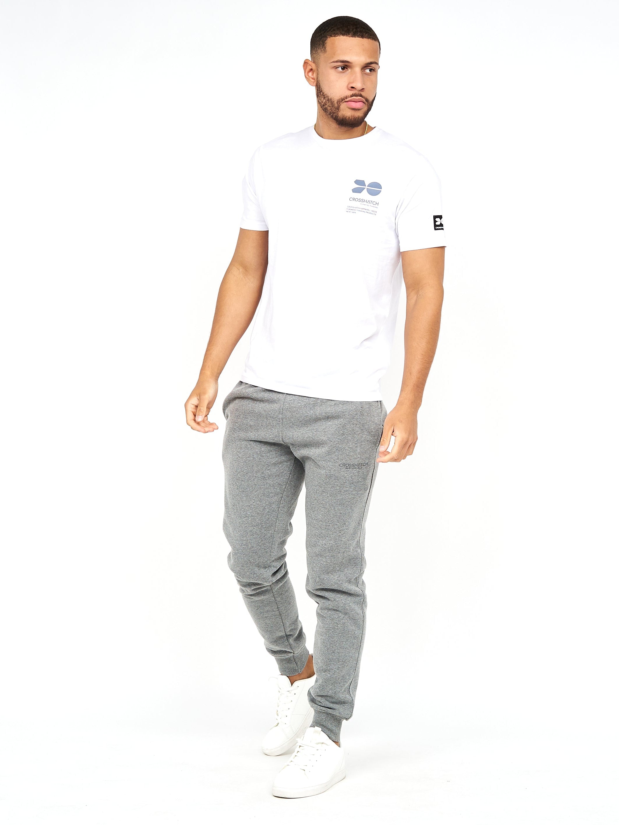 Mens Mayview Joggers Charcoal Marl – Crosshatch